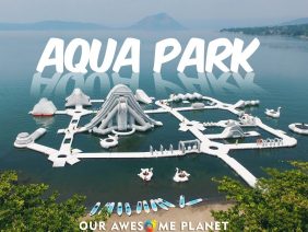 Aqua Park in Taal Lake! (Club Balai Isabel, Taal Batangas, Philippines)