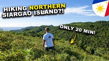 HIKING in NORTHERN SIARGAO (SPECTACULAR PHOTOS & VIEW!)