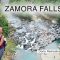 Zamora Falls and its clear waters