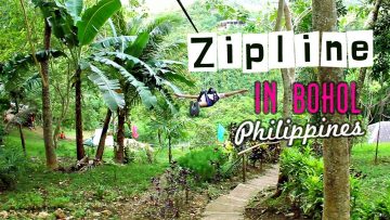 Zipline in Bohol Philippines