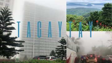 Foggy day in Tagaytay | Picnic Grove | Mahogany Market