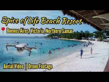 Spice of Life Beach Resort (Aerial Video | Drone Footage). 📍Beunos Aires, Victoria, Northern Samar.