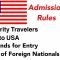 🇺🇸USA ADMISSION RULES | PRIORITY TRAVELERS TO USA | GROUNDS FOR ENTRY DENIALS OF FOREIGN NATIONALS