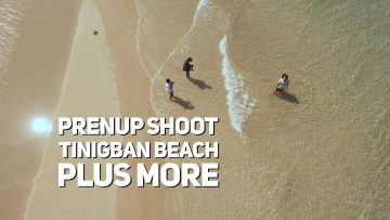 A Prenup Photoshoot at Tinigban Beach Plus More