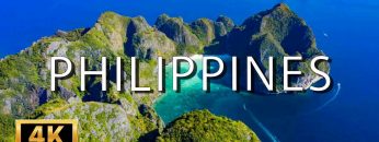 FLYING OVER PHILIPPINES (4K UHD) – Relaxing Music Along With Beautiful Nature Videos – 4K Video HD