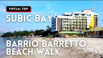 Morning Walk in BARRIO BARRETTO BEACH | SUBIC Bay, Philippines【4K】
