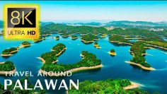 Palawan in 8K HDR 60FPS DEMO ULTRA HD • Relaxing music and nature sounds 8K TV